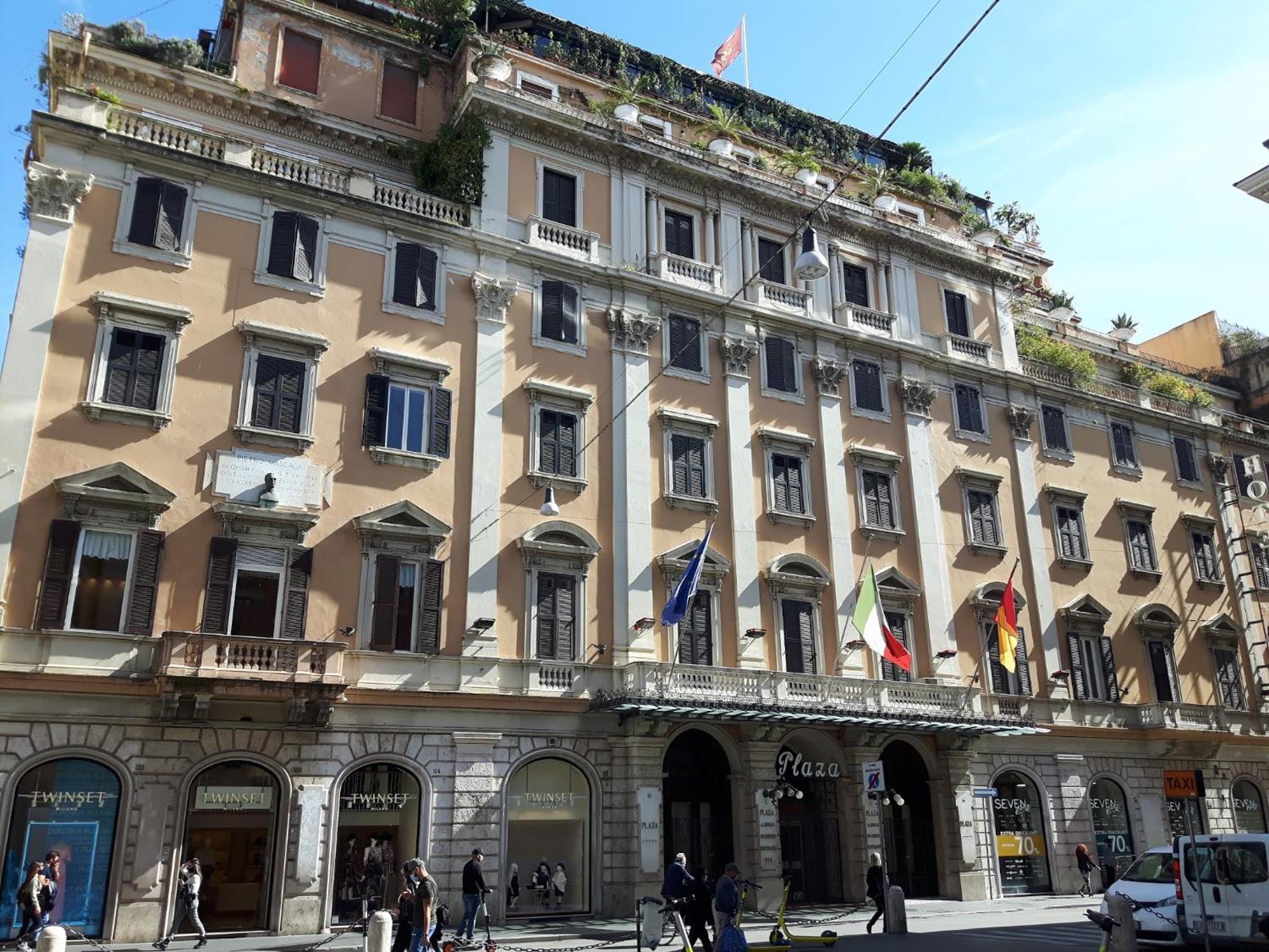 Grand Hotel Plaza Ρώμη Εξωτερικό φωτογραφία