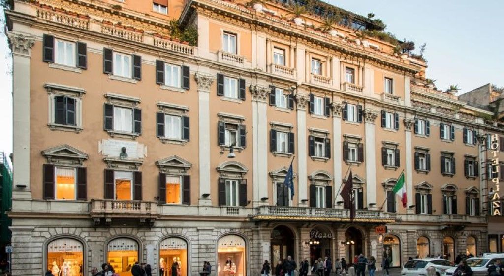 Grand Hotel Plaza Ρώμη Εξωτερικό φωτογραφία
